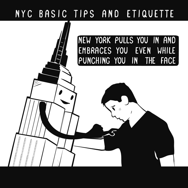 nyc basic tips and etiquette nathan pyle