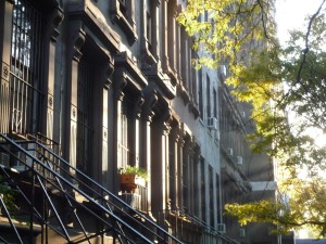 Upper West Side brownstones