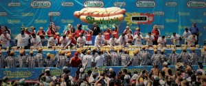 nathan hot dog eating competition