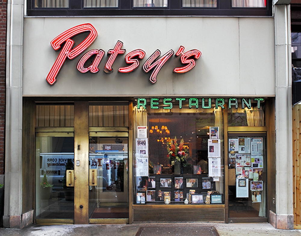 Patsy's new york store front