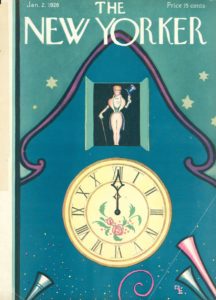 New Yorker new year magazine cover