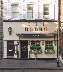 babbo new york west village