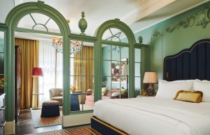 theatrical decor at the fifth avenue hotel one of my favourite hotels in New York